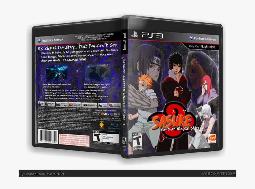 Another Ninja's Story 3 Box Art Cover - Ps3, transparent png download