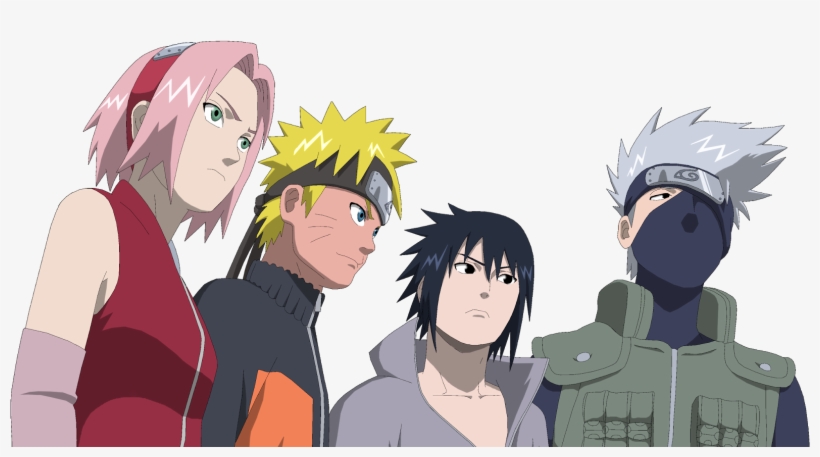 1600 X 812 Png 441kbnaruto - Team Kakashi, transparent png download