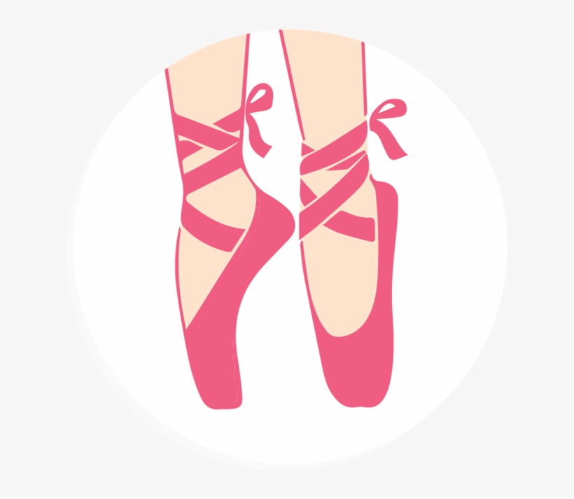 Kids Parties - Ballet - Ballerina Feet Vector, transparent png download