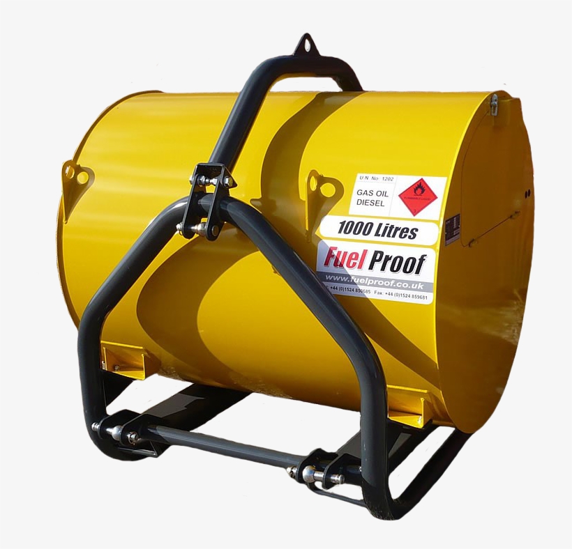 Fuel Tank 1000 Liters With Three-point Connector - Messenger Bag, transparent png download