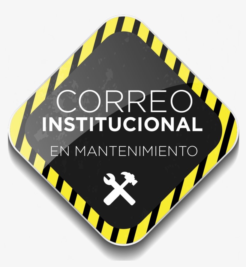 Aviso Correo Institucional - Construction, transparent png download