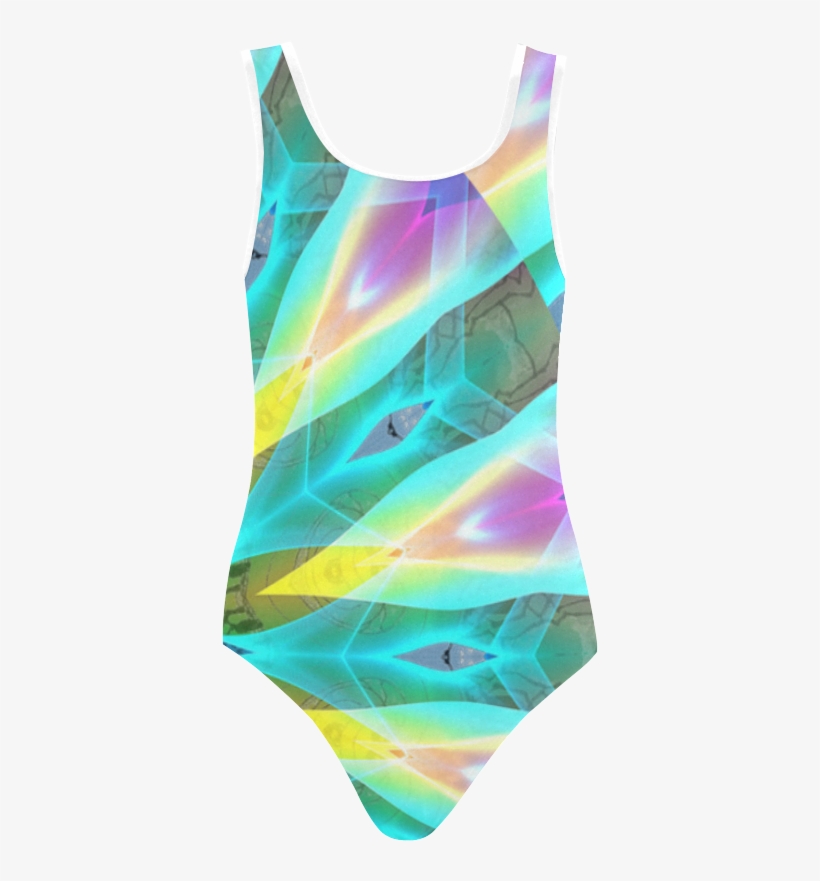 Golden Violet Peacock Sunrise Abstract Wind Flower - Maillot, transparent png download