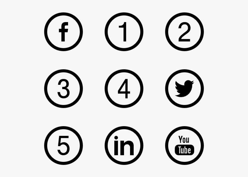 Metrize 300 Icons - Circle, transparent png download