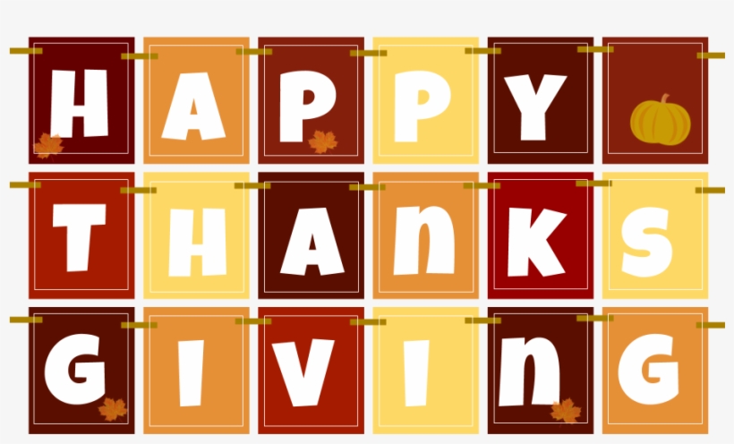 Happy Thanksgiving - Graphic Design, transparent png download