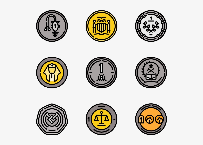 Africa Coins - Circle, transparent png download