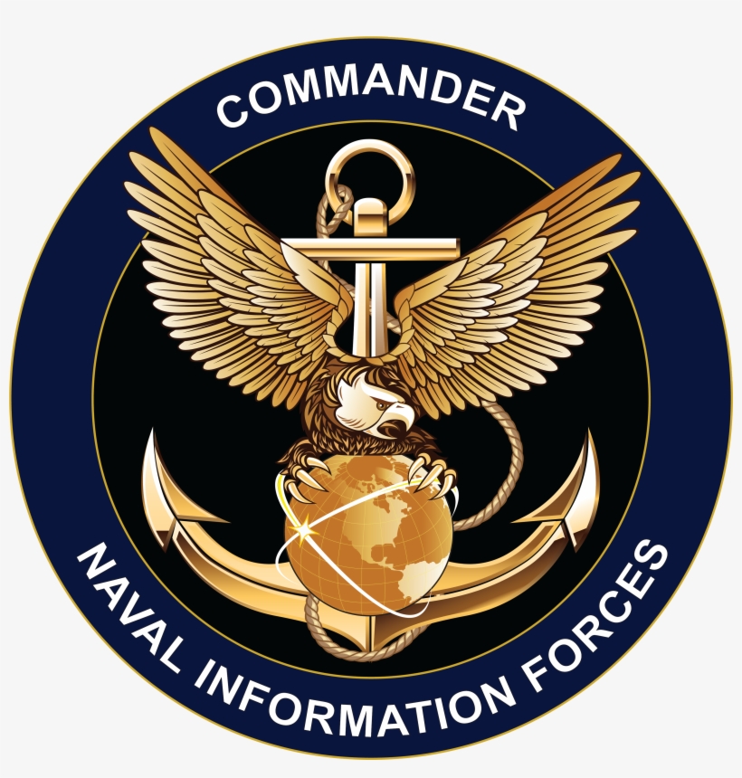 3611 X 3611 Pixels - Naval Information Forces Logo, transparent png download