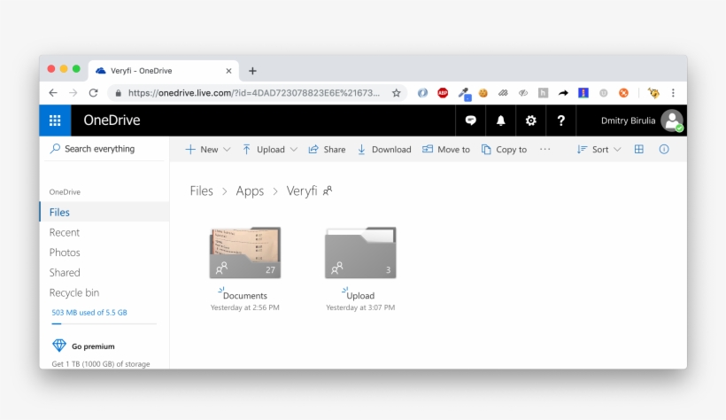 Onedrive - Veryfi Documents - Dictate Software, transparent png download