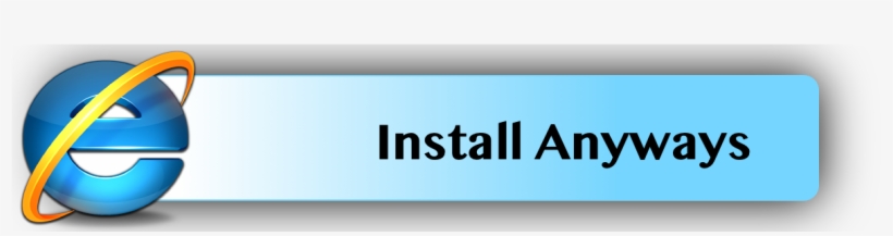 Install In Internet Explorer - Graphic Design, transparent png download