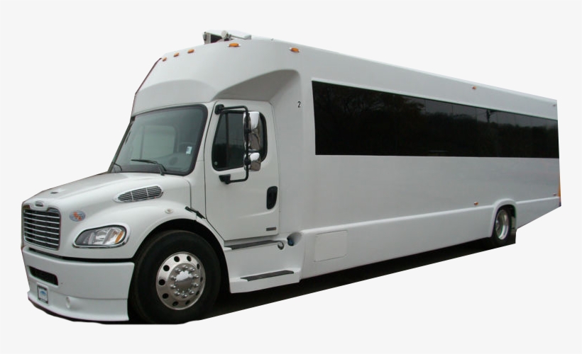 Source - - White Limo Party Bus, transparent png download