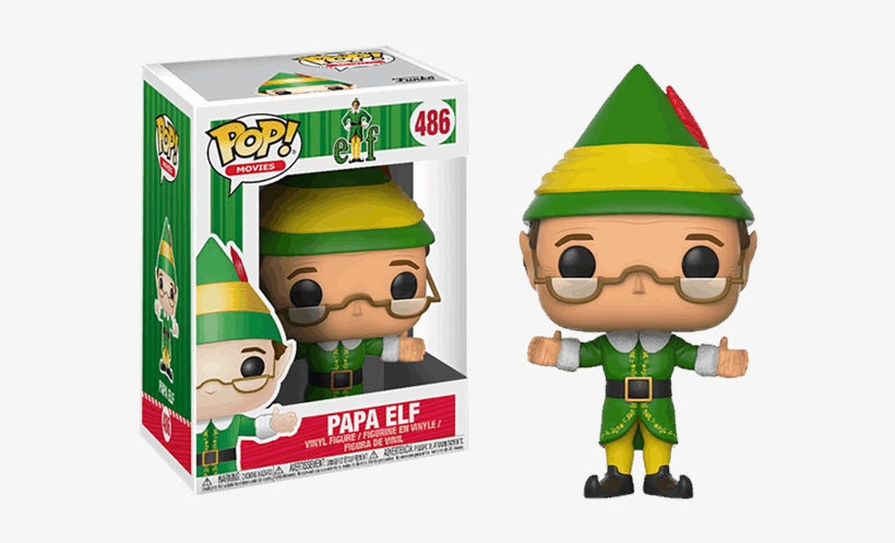 Papa Elf Pop Vinyl Figure - Sesame Street Bert Pop, transparent png download