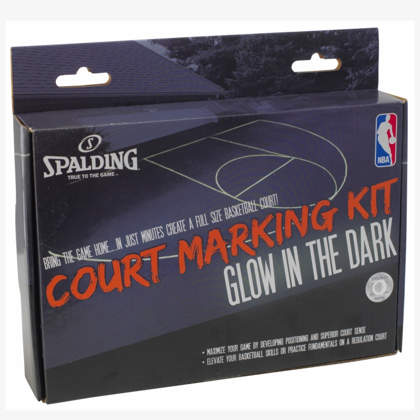 Glow In The Dark Basketball Court Marking Kit - Box, transparent png download