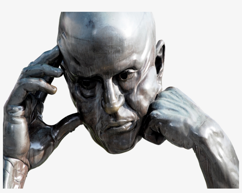 I Had An Interesting Conversation With Someone Recently - Think Sculpture, transparent png download