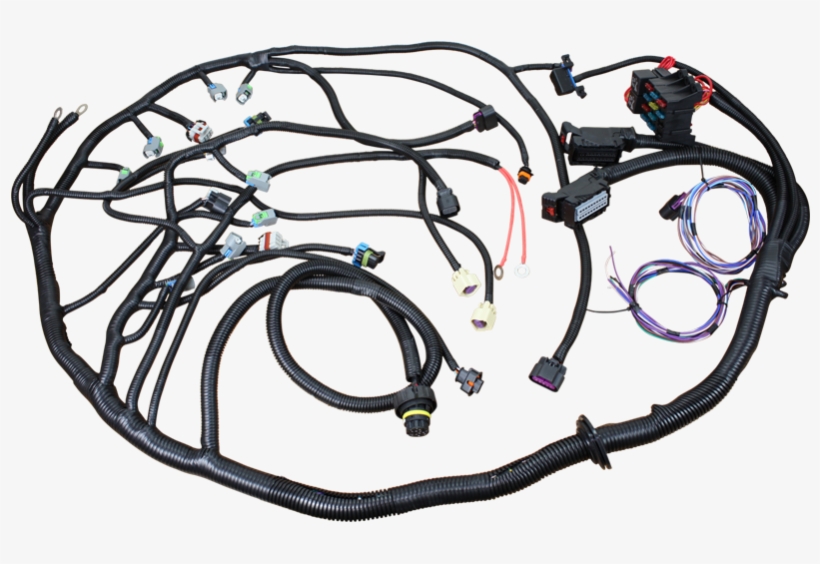 Brand New Complete Stand Alone Engine Wire Harness - Wire, transparent png download