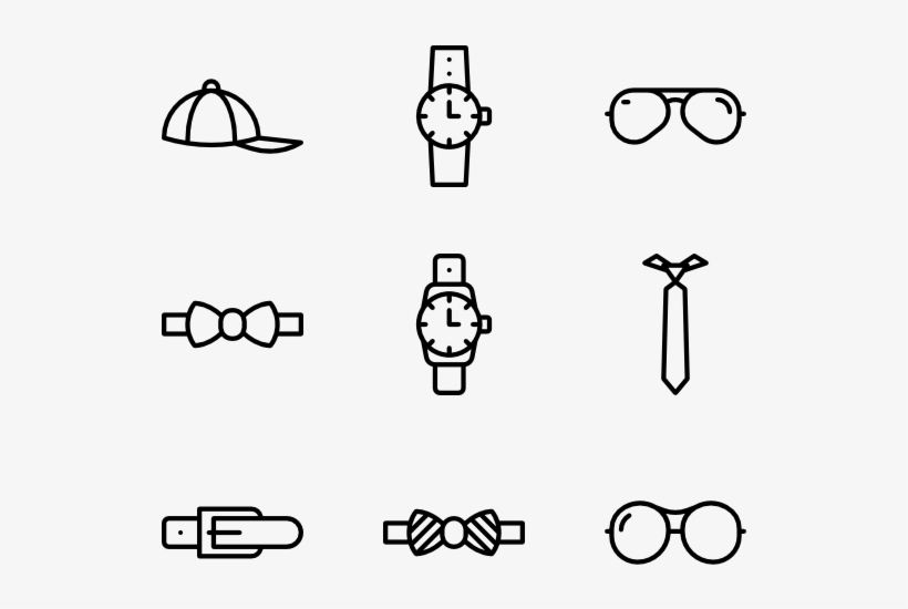 Man Accessories - Man Accessories Icon, transparent png download