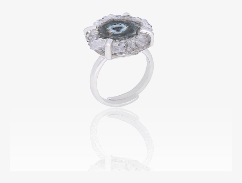 Amethyst Stalactite Sterling Silver Ring - Engagement Ring, transparent png download