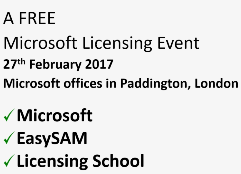 A Free Microsoft Licensing Event - Microsoft Azure, transparent png download