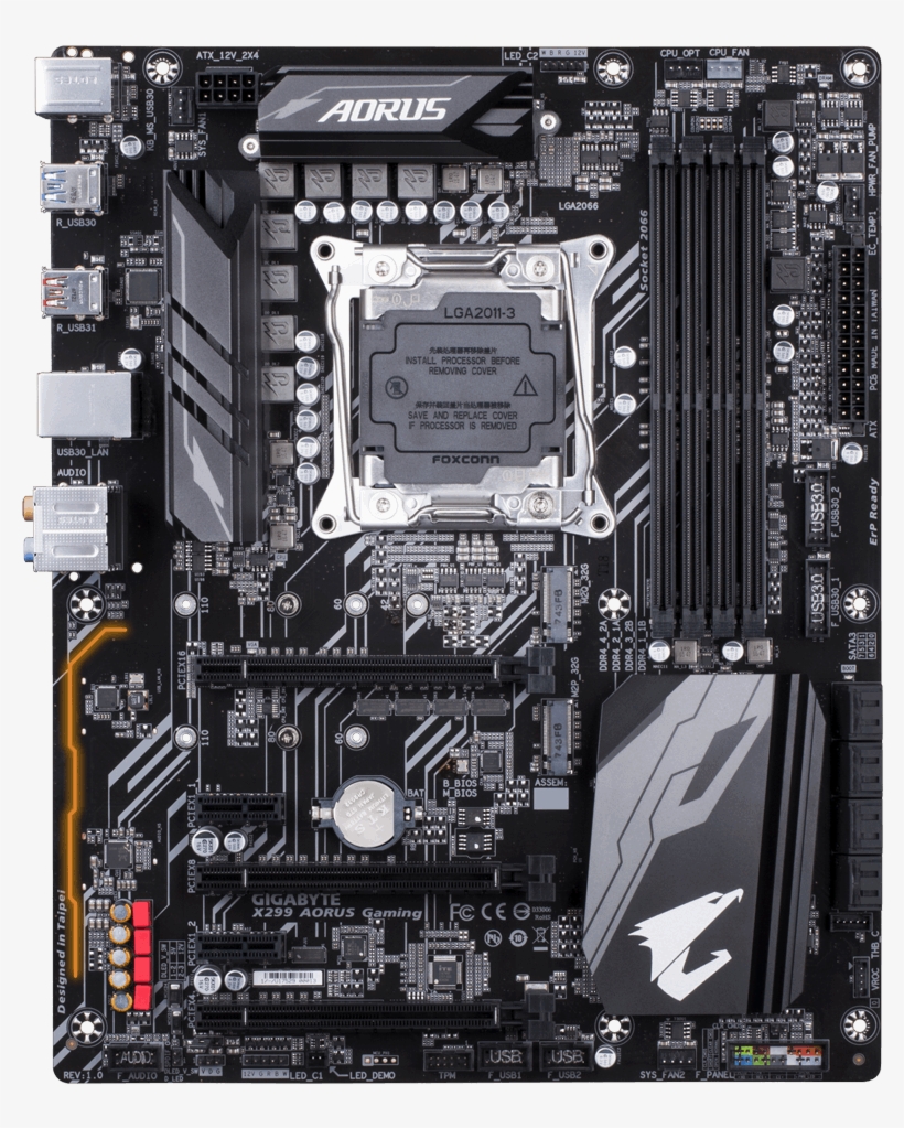 ‹ › - Gigabyte X299 Aorus Gaming, transparent png download