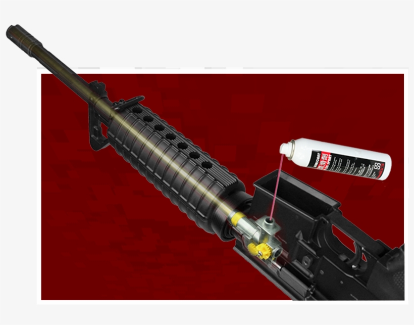 Turn The Airsoft Gun Upside Down - Ranged Weapon, transparent png download