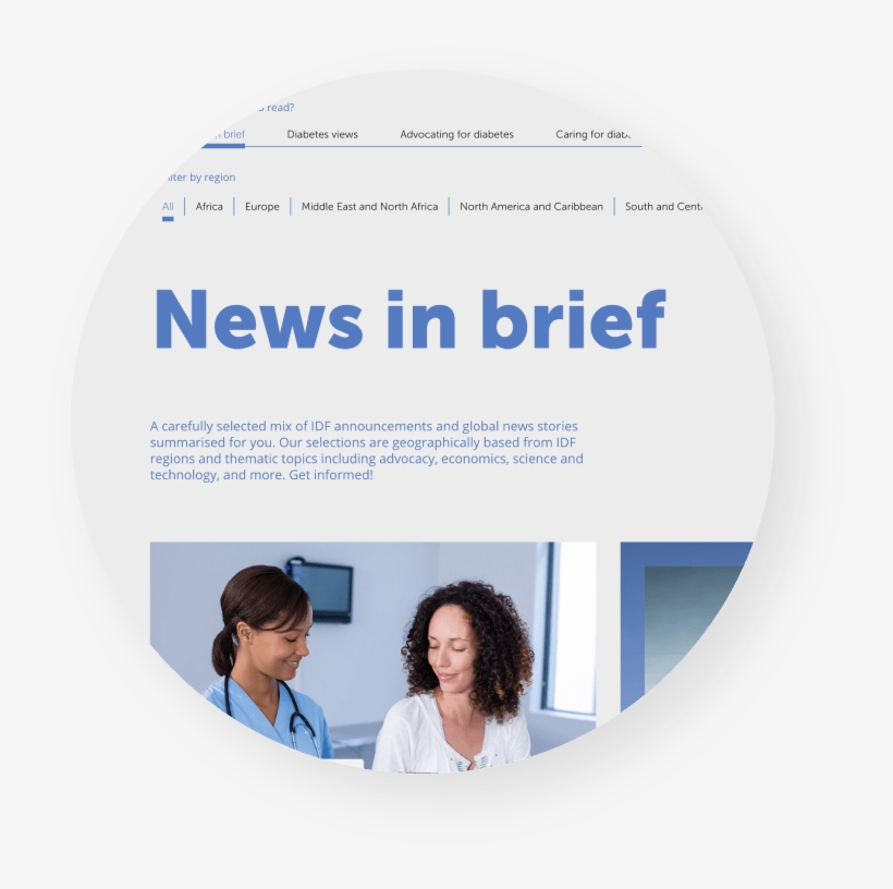 Diabetes Reflects The Diverse Ways In Which People - Circle, transparent png download