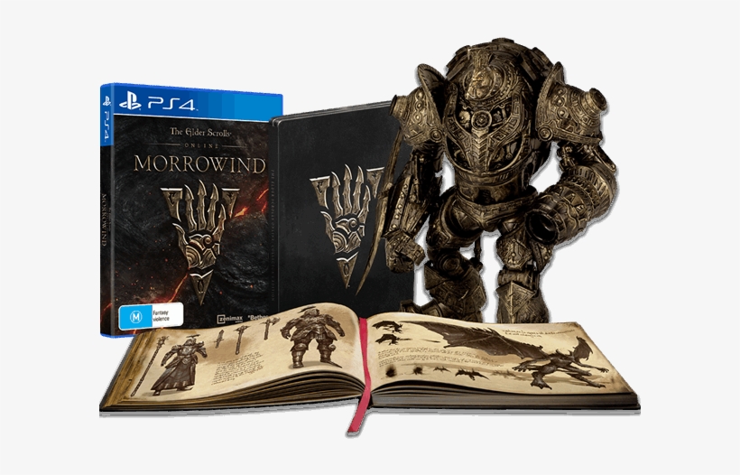 The Elder Scrolls Online - Elder Scrolls Online Morrowind Pc Collectors Edition, transparent png download