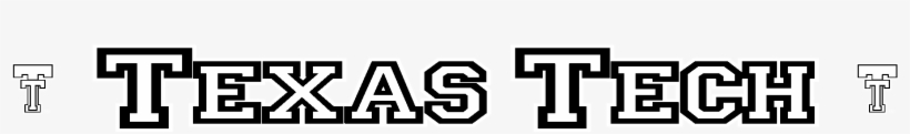 Texas Tech Red Raiders Logo Black And White - Ministerio Infantil, transparent png download