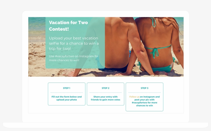 Photo Vote Instagram Follow Template - Online Advertising, transparent png download