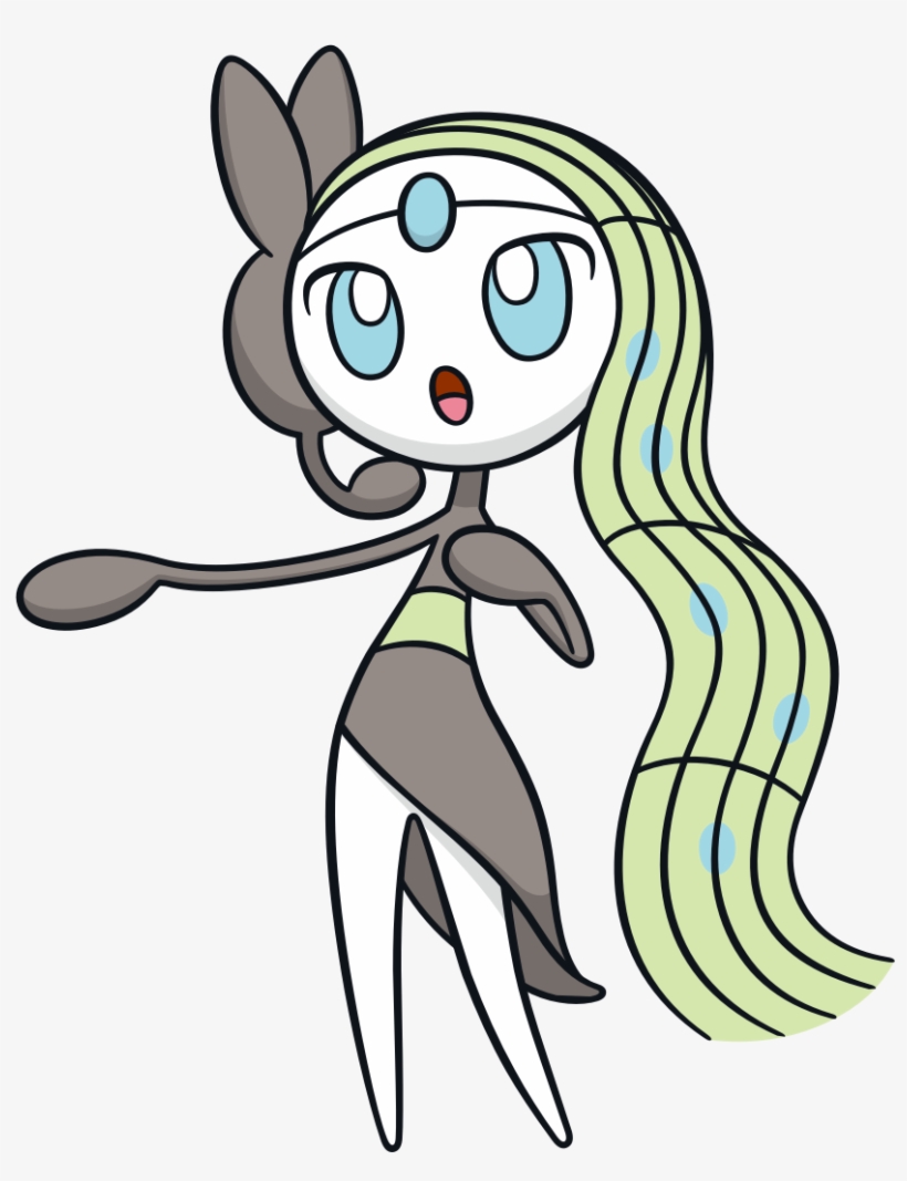 Global Link Aria - Pokemon Meloetta, transparent png download