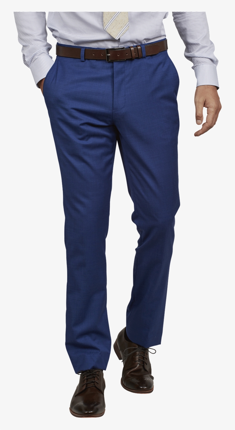 Get The Evesham Texture Trouser In Blue Online - Pocket, transparent png download