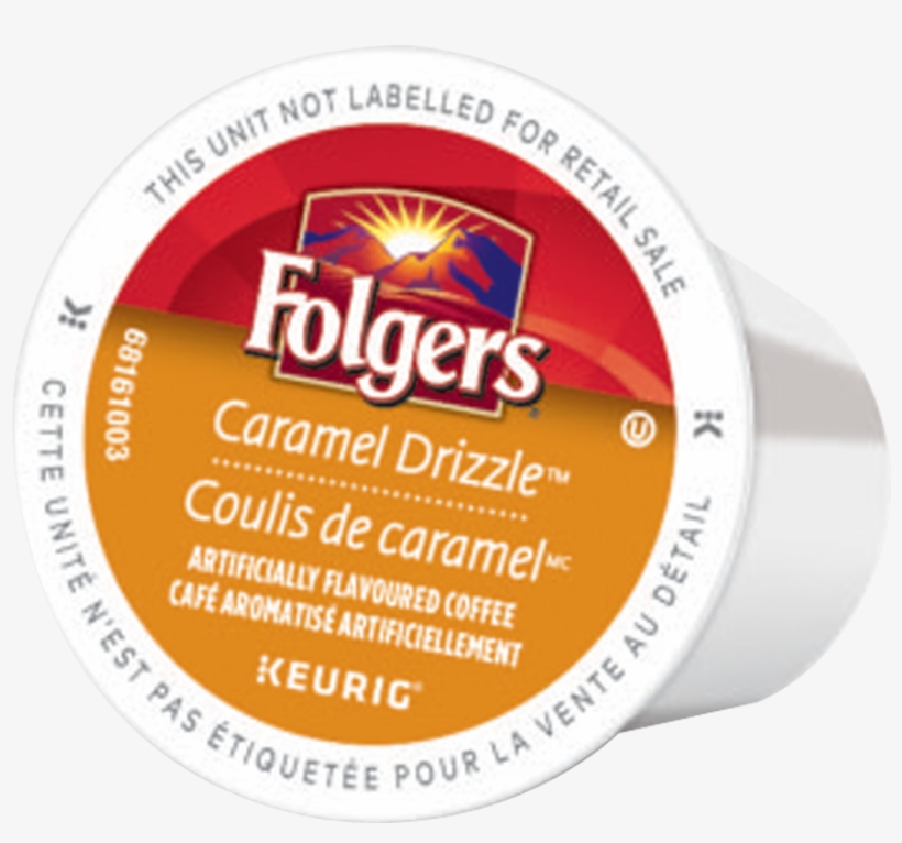 Kcup Folgers Caramel Drizzle 24/bx - Folgers Coffee, transparent png download