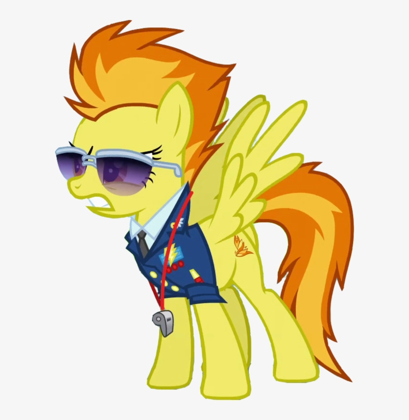 Kind Regards, Sgt - Angry My Little Pony Spitfire, transparent png download