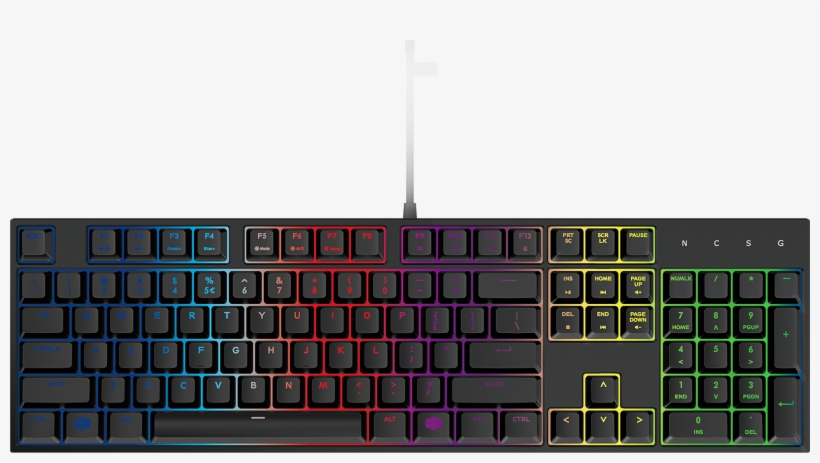 Coolermaster Masterkeys Lite L Combo Rgb, transparent png download