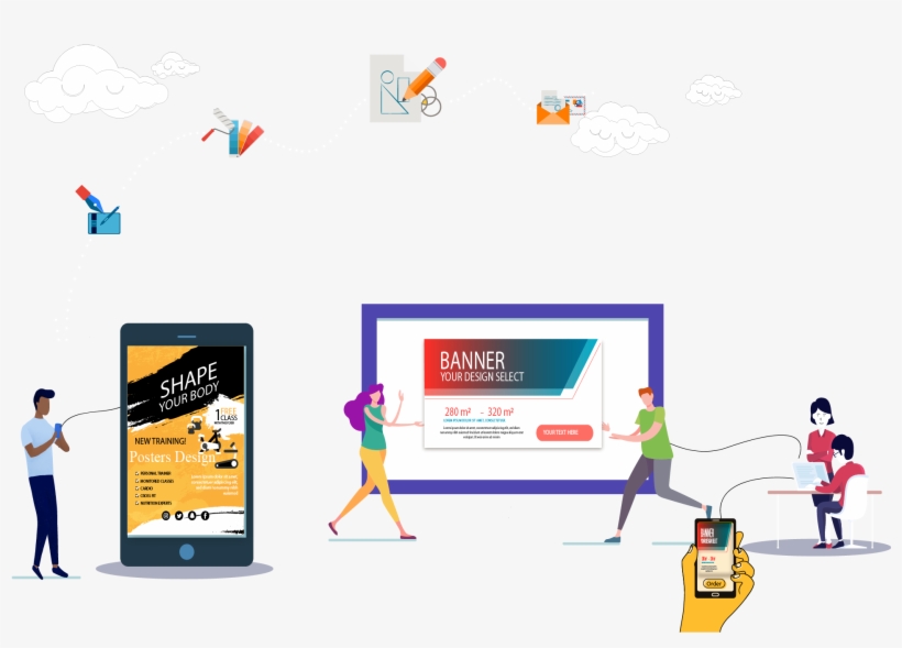 May The Miles They Travel Have An Eye-catching Exhibits - Online Advertising, transparent png download