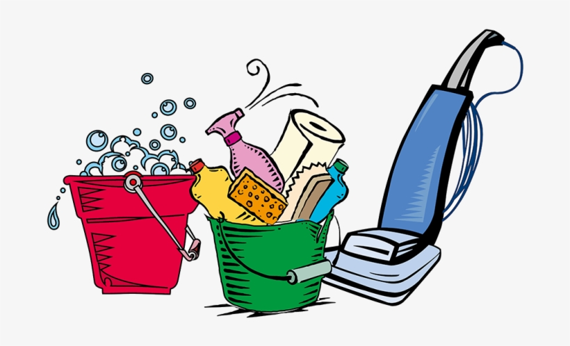 Clip Art House Cleaning - Cleaning Clipart, transparent png download