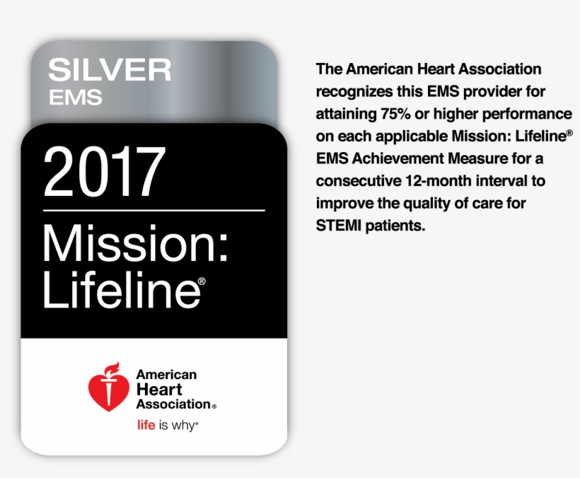 Stratford Ems Receives Aha Mission - 2017 Mission Lifeline Awards, transparent png download