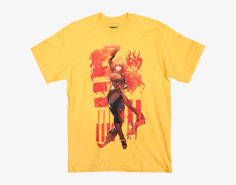 Rwby Yang Tee - Rwby Yang, transparent png download