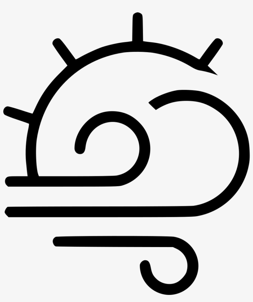 Gust Wind Icon Png - Bacterias Png, transparent png download