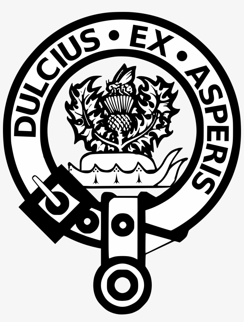 Scottish War Paint Designs Johnstone Clan Crest PNG Image