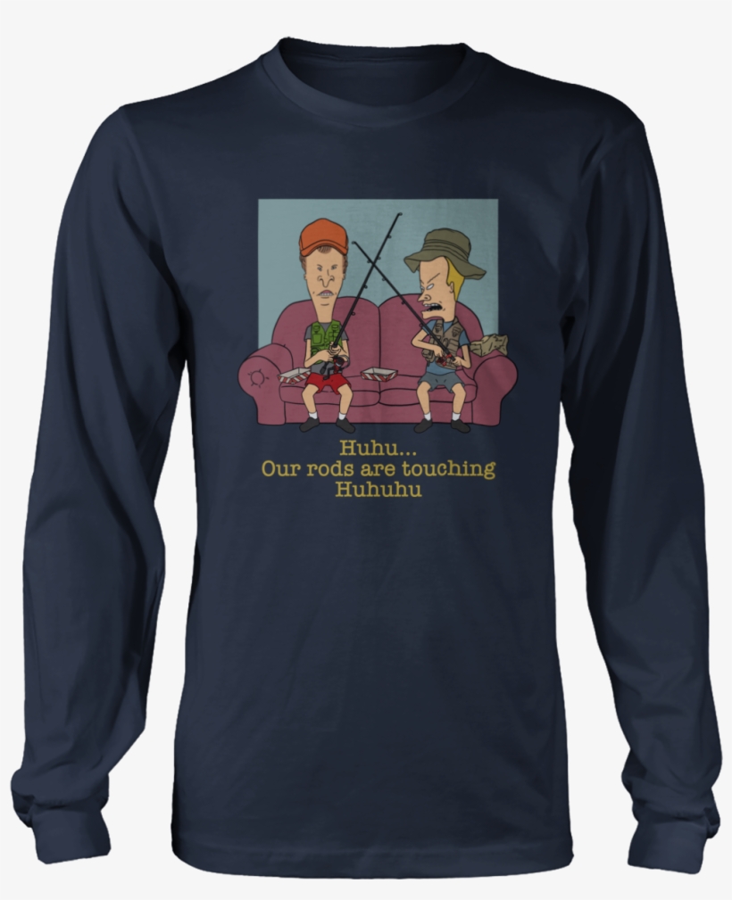 Beavis & Butthead Fishing - Shirt, transparent png download