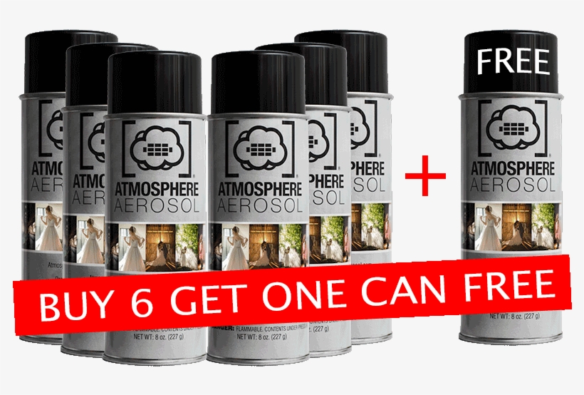 Atmosphere Aerosol Buy 6 And Receive One Can Free - Atmosphere Aerosol Spray, transparent png download