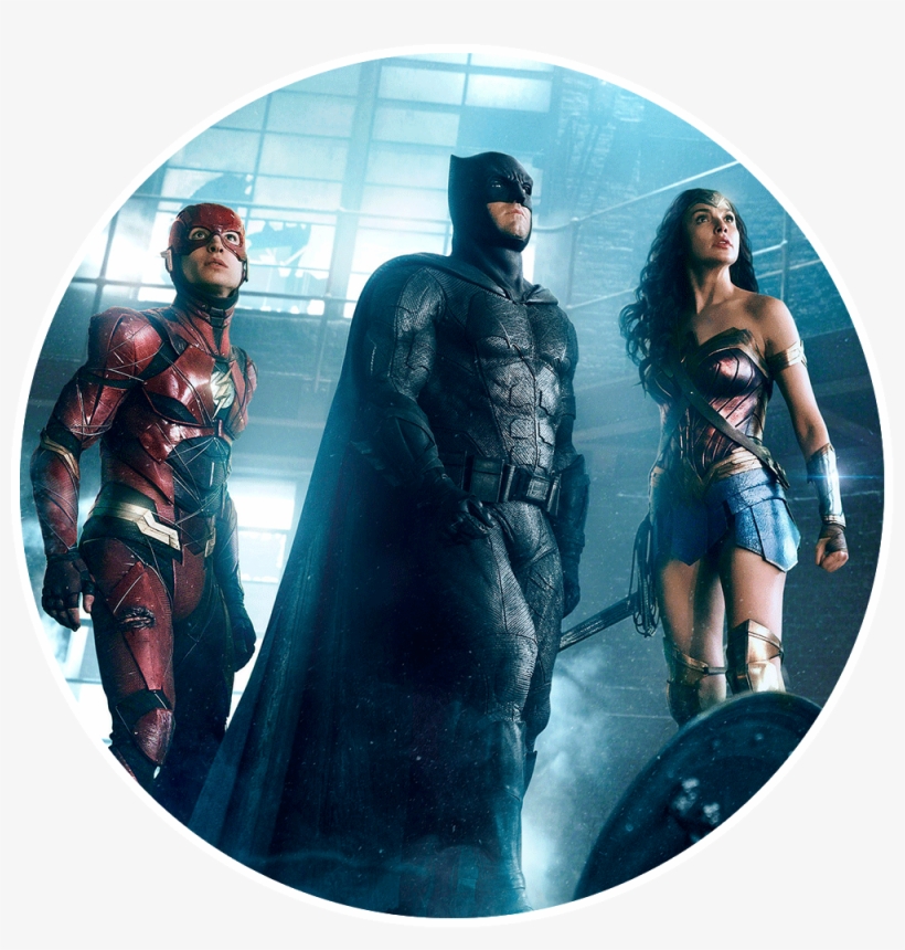 Justice League - “ - Flash Batman Wonder Woman, transparent png download