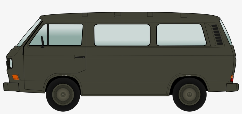 Open - Type 4 Vw Van, transparent png download