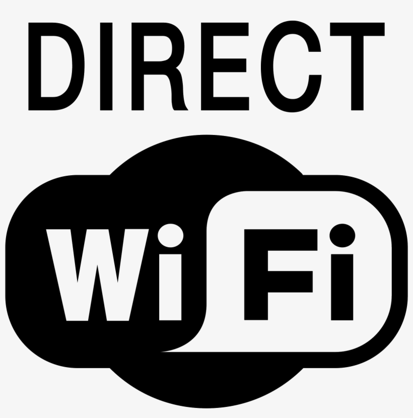 Wi-fi Direct Filled Icon - Wifi, transparent png download