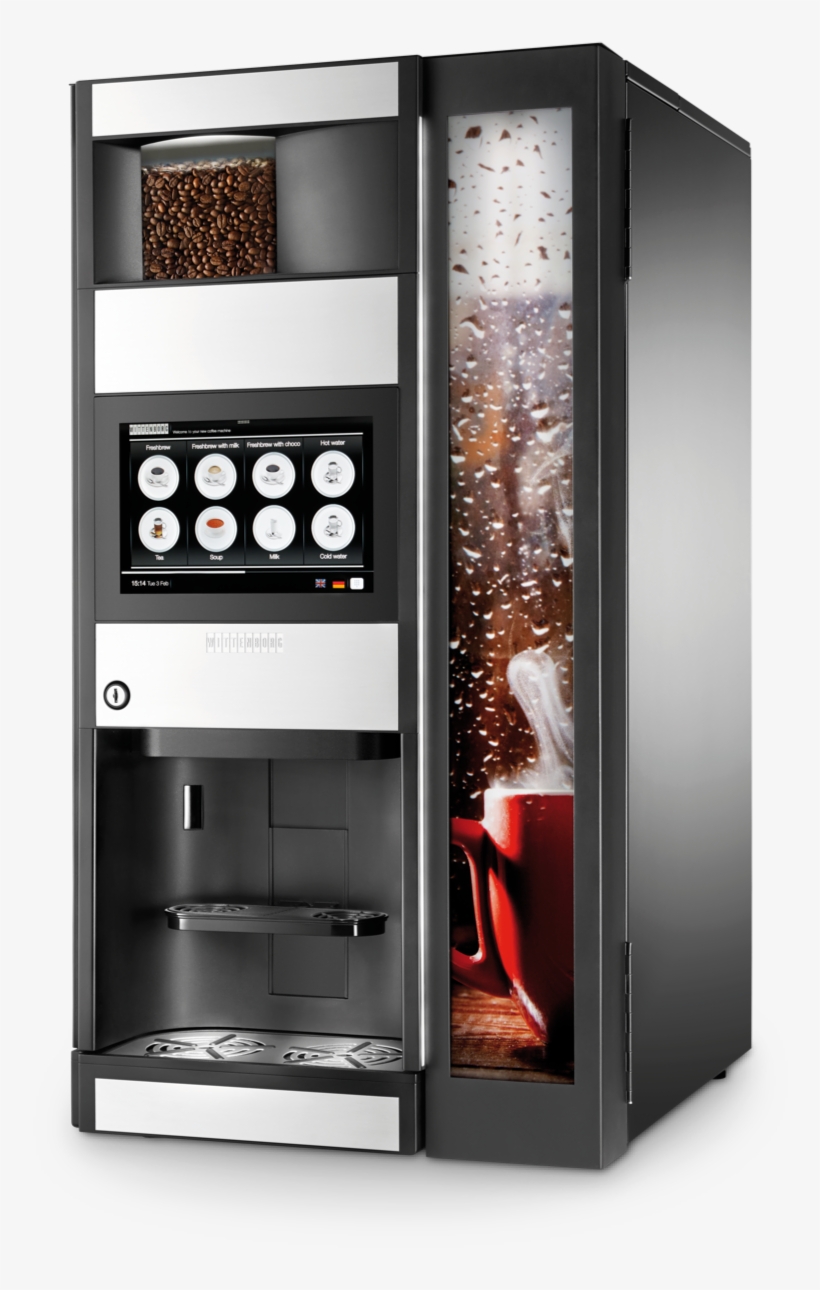 Wittenborg Has Added A New Touch To Hot Beverage Vending - Coffee Tea Vending Machine, transparent png download