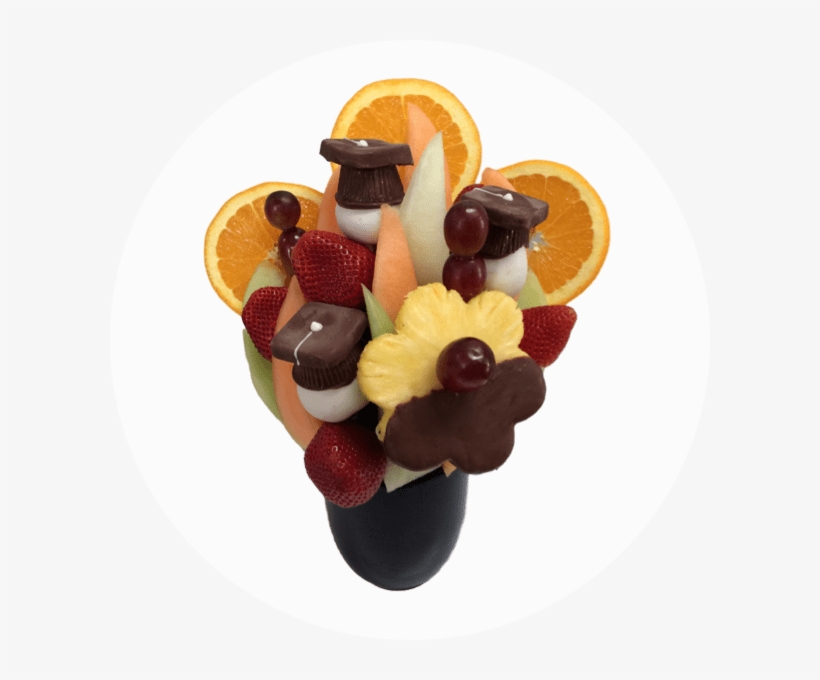 It's Your Grad Fruit Bouquet = Orchard Berry Arrangements, - Chocolate, transparent png download