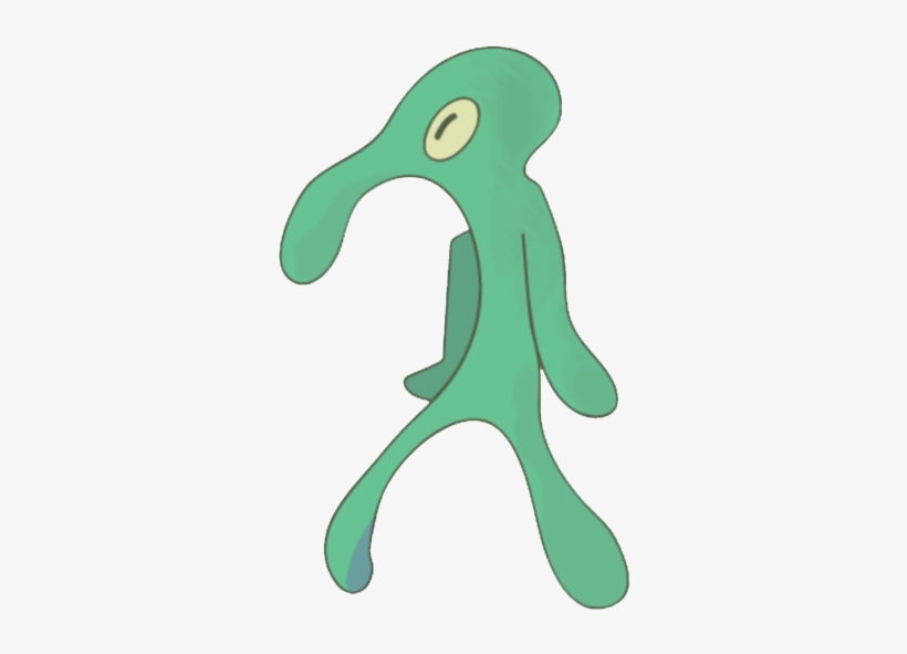 Lewis Lynds - Squidward Bold And Brash, transparent png download