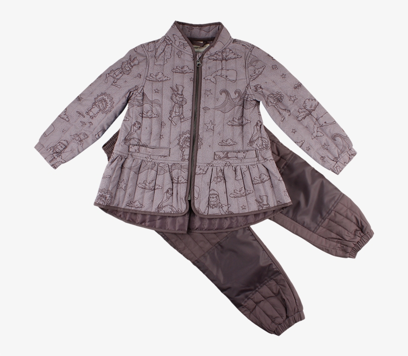 En Fant Termosæt Med Print Quail - Sweater, transparent png download