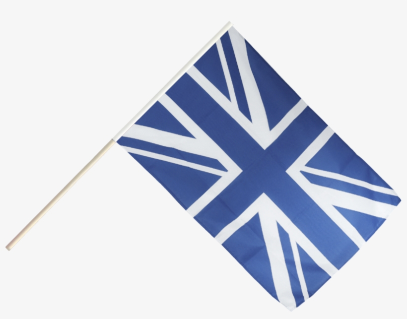 Bugreat Britain Union Jack Blue Stick Flags At A Fantastic - Union Jack With Stick, transparent png download