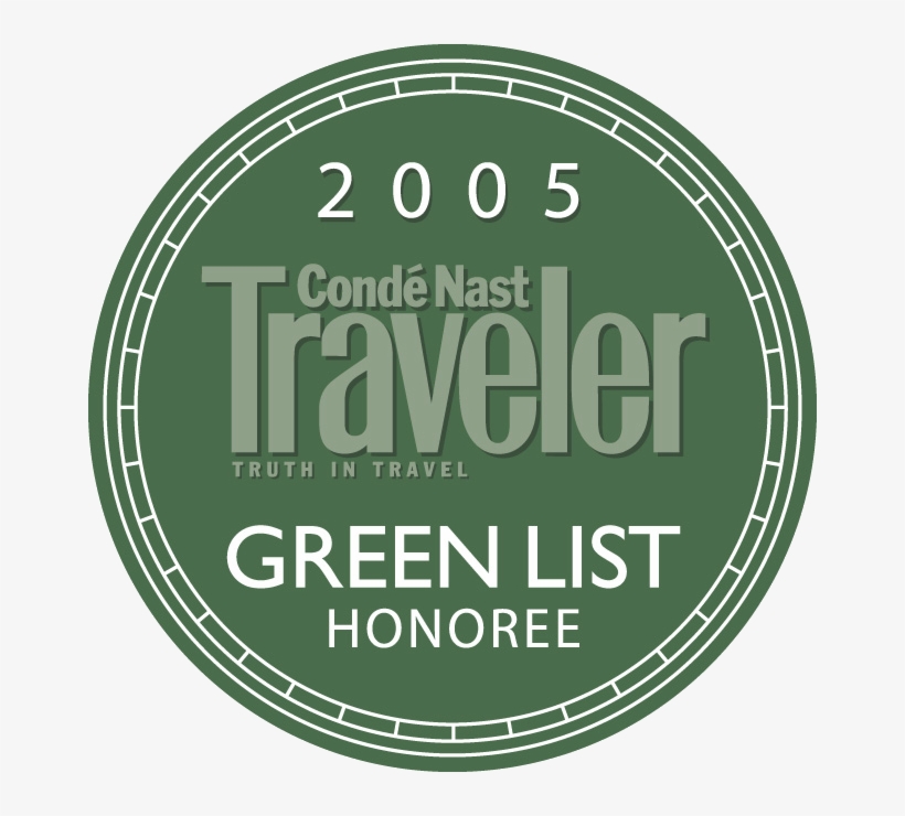 Green05 - Conde Nast Traveler, transparent png download