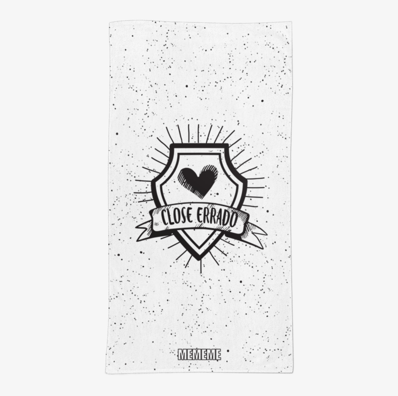 Toalha Close Errado De Mememe Mimimina - Emblem, transparent png download