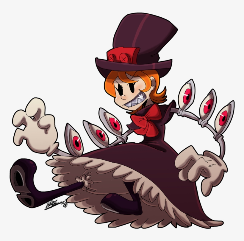Skullgirls Peacock Fan Art, transparent png download